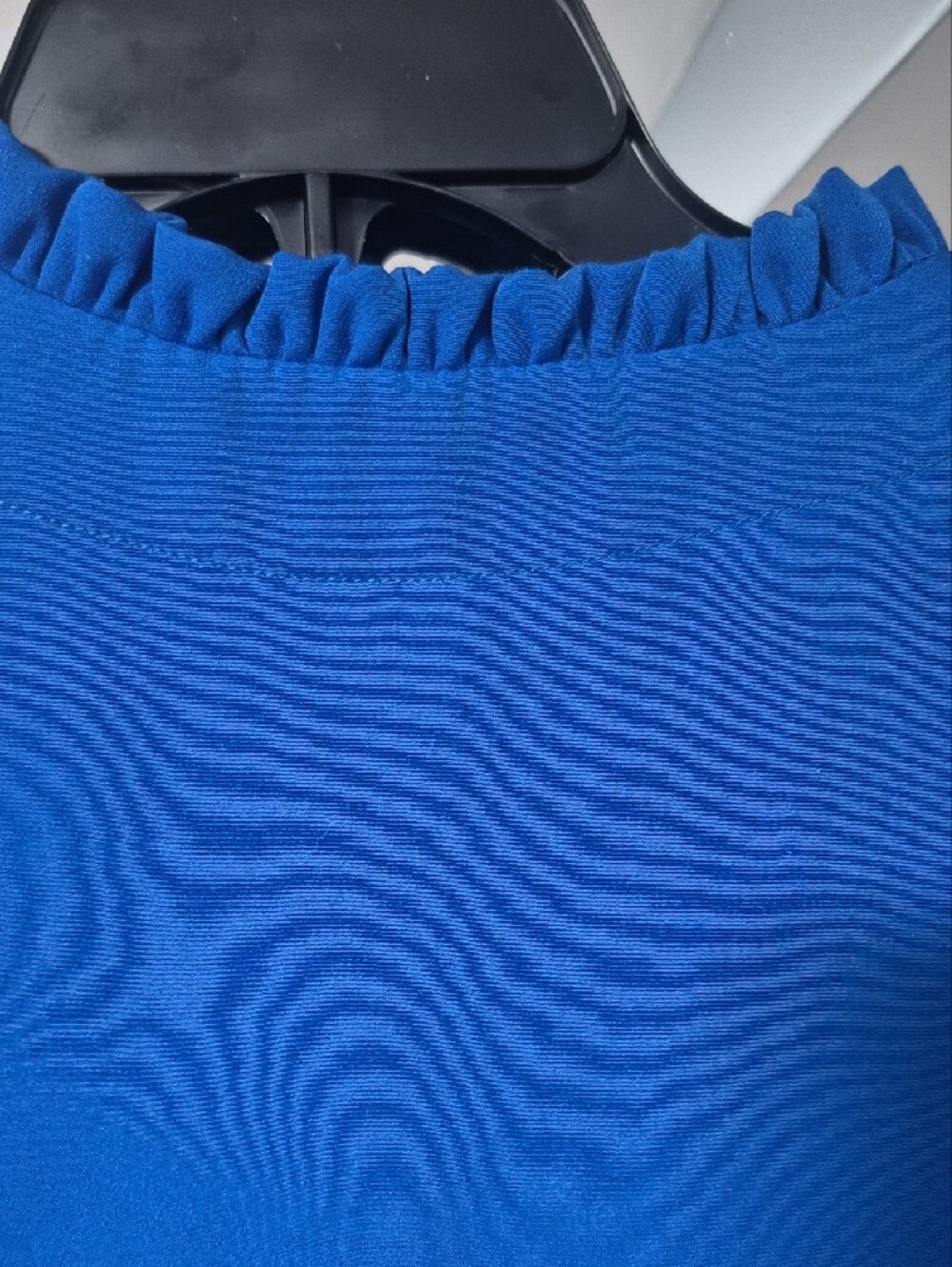 Nanette Lepore Cobalt V-Neck Belted Midi Dress - Picture 5 of 5